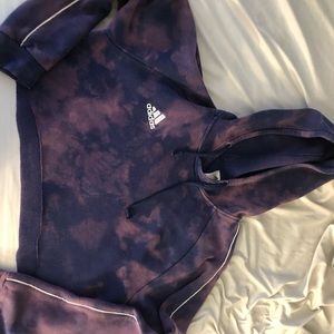 Tie Dye/Acid Wash Adidas Hoodie